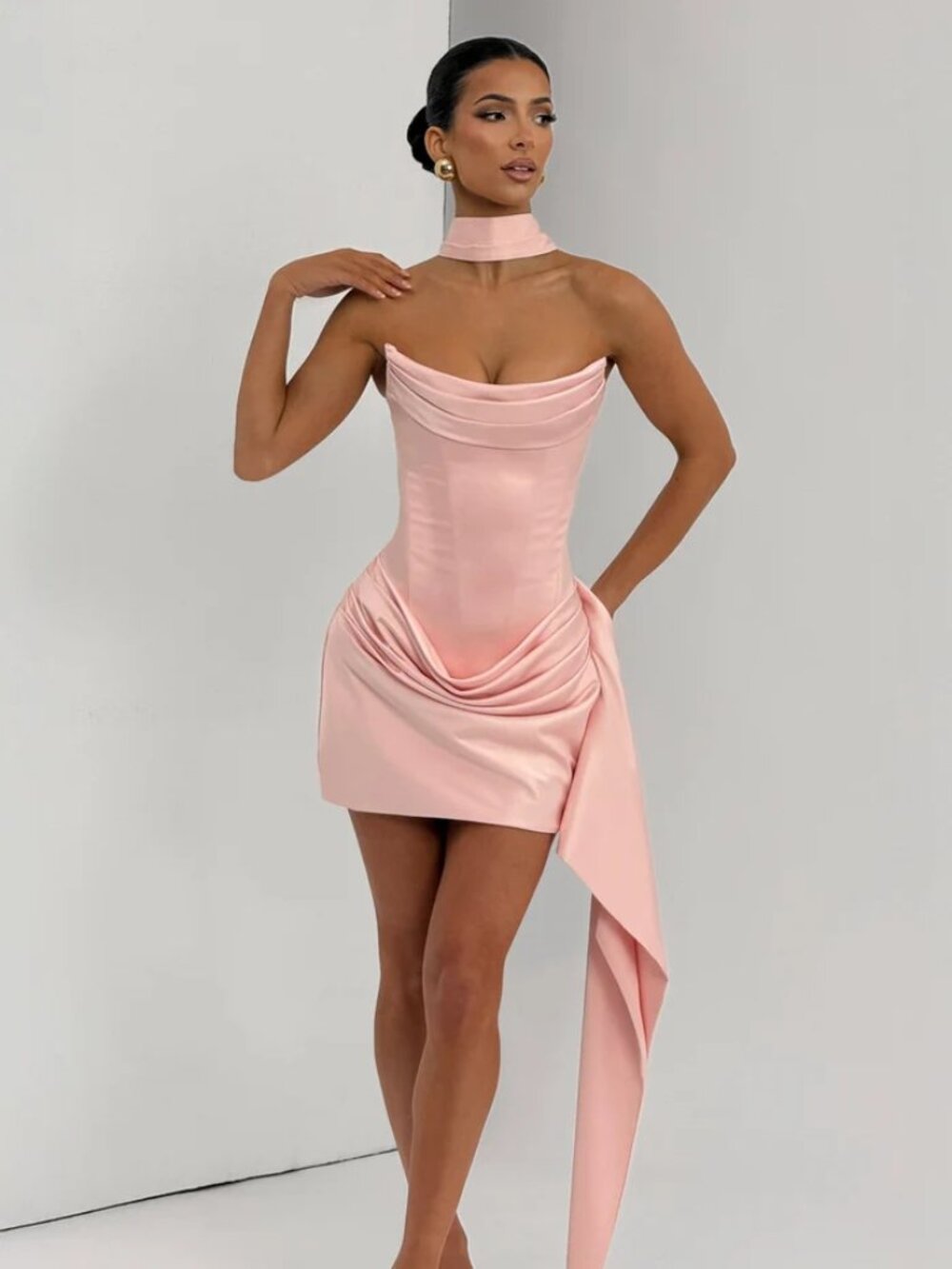 babyboo Mini Dress - Blush